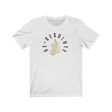Load image into Gallery viewer, Be Resolute BXNG White Unisex Tee